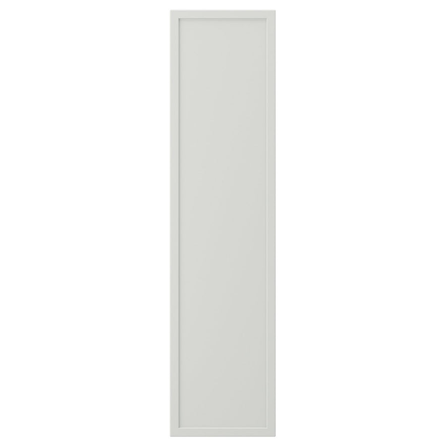ASPUDDEN door, light grey, 20x80 cm