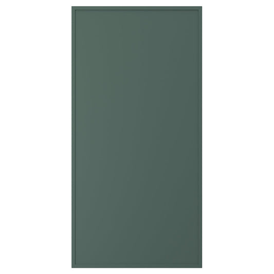 ASPUDDEN door, dark grey-green, 60x120 cm