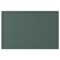 ASPUDDEN door, dark grey-green, 60x40 cm