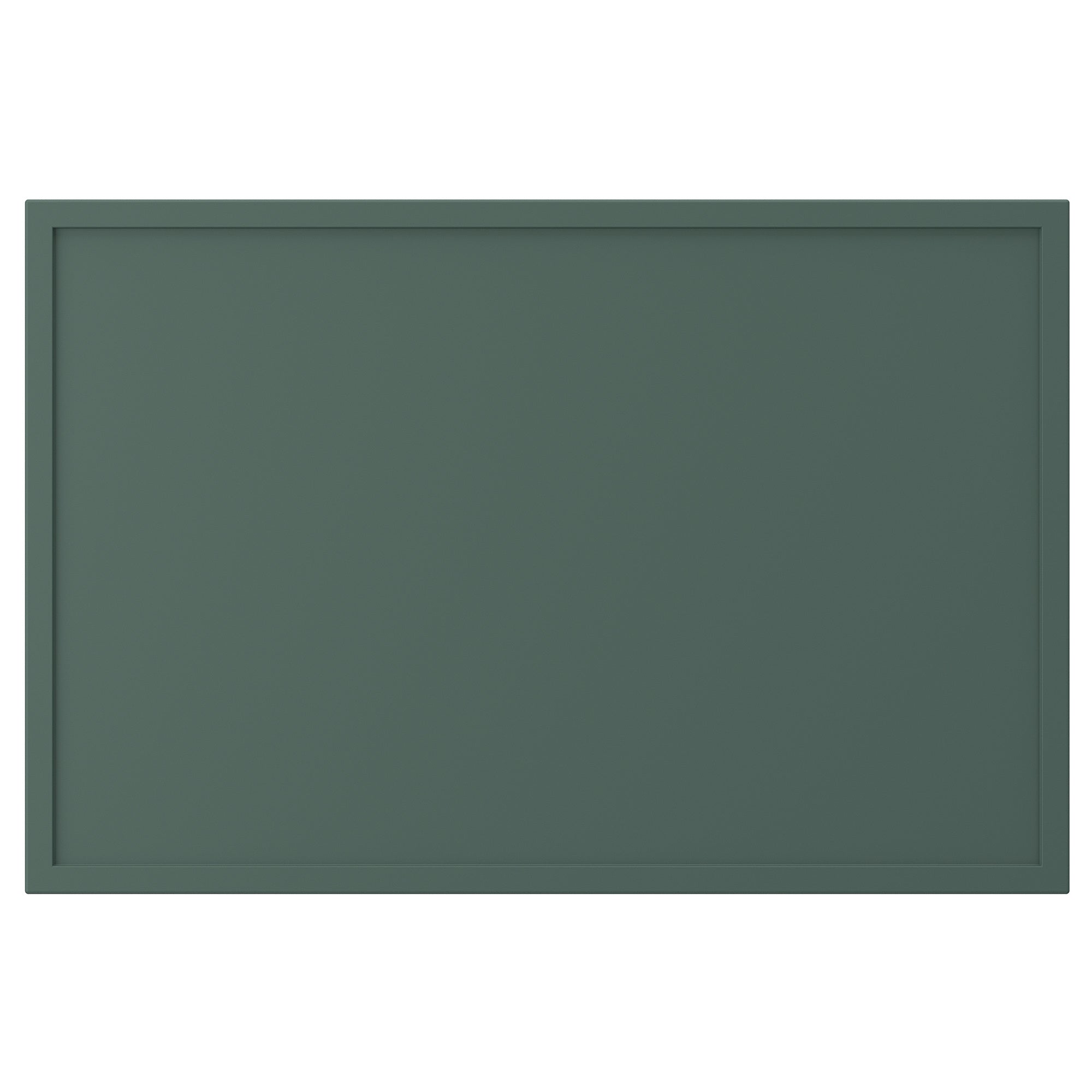 ASPUDDEN door, dark grey-green, 60x40 cm
