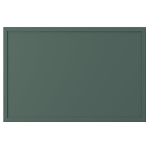 ASPUDDEN door, dark grey-green, 59.7x39.7 cm