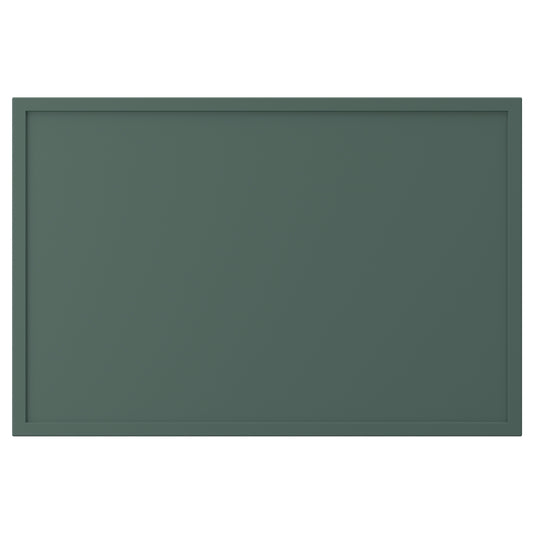 ASPUDDEN door, dark grey-green, 60x40 cm