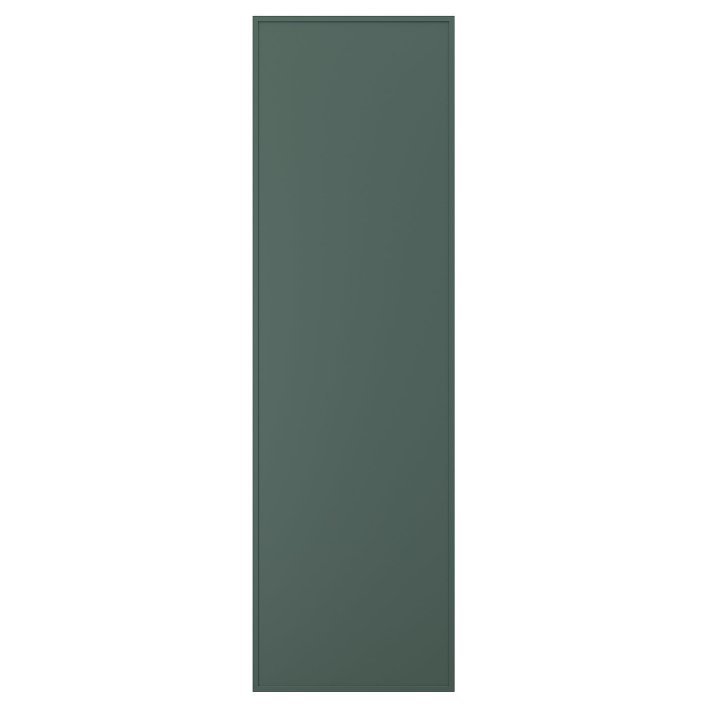 ASPUDDEN door, dark grey-green, 60x200 cm