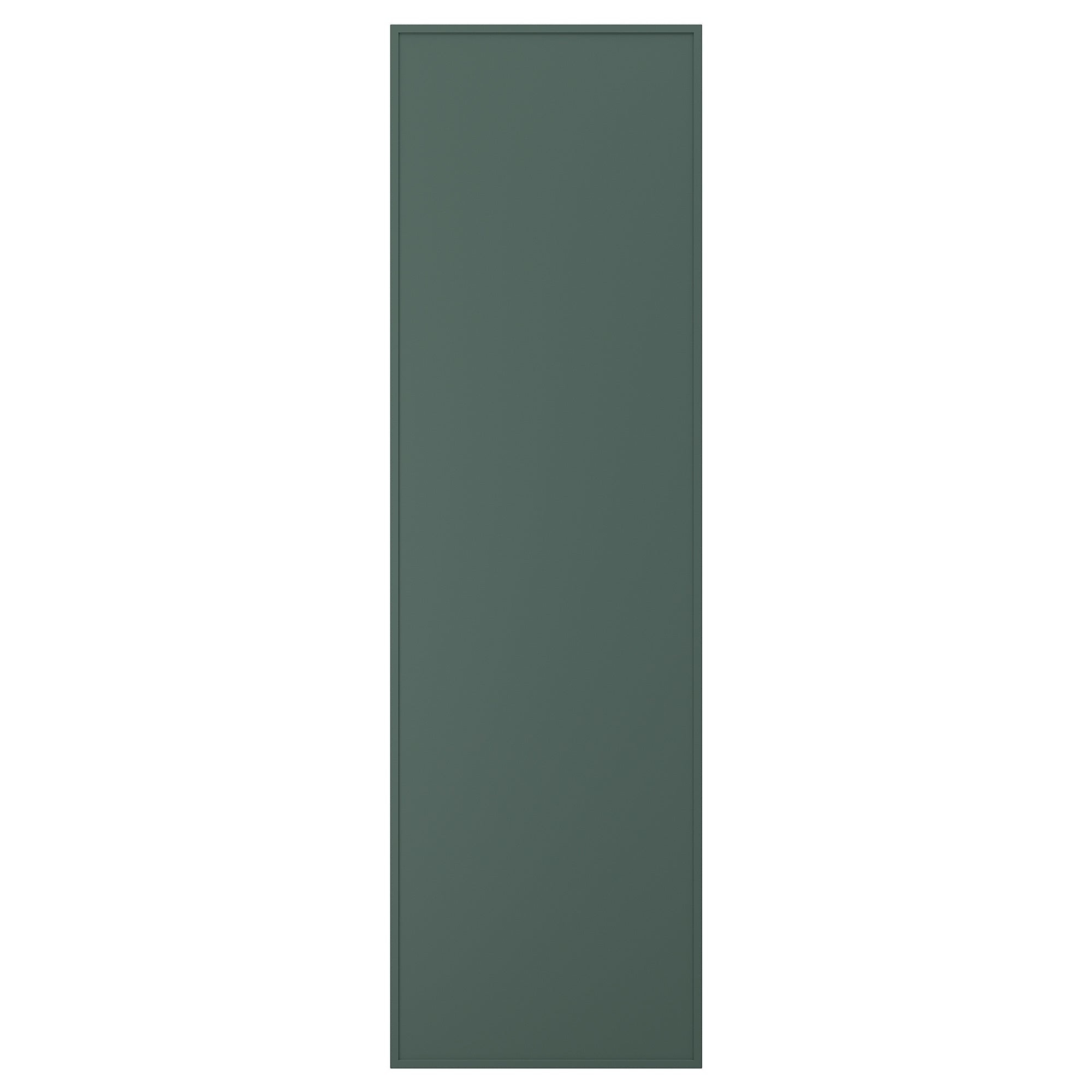 ASPUDDEN door, dark grey-green, 60x200 cm