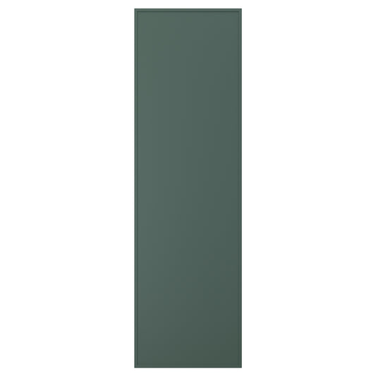 ASPUDDEN door, dark grey-green, 60x200 cm