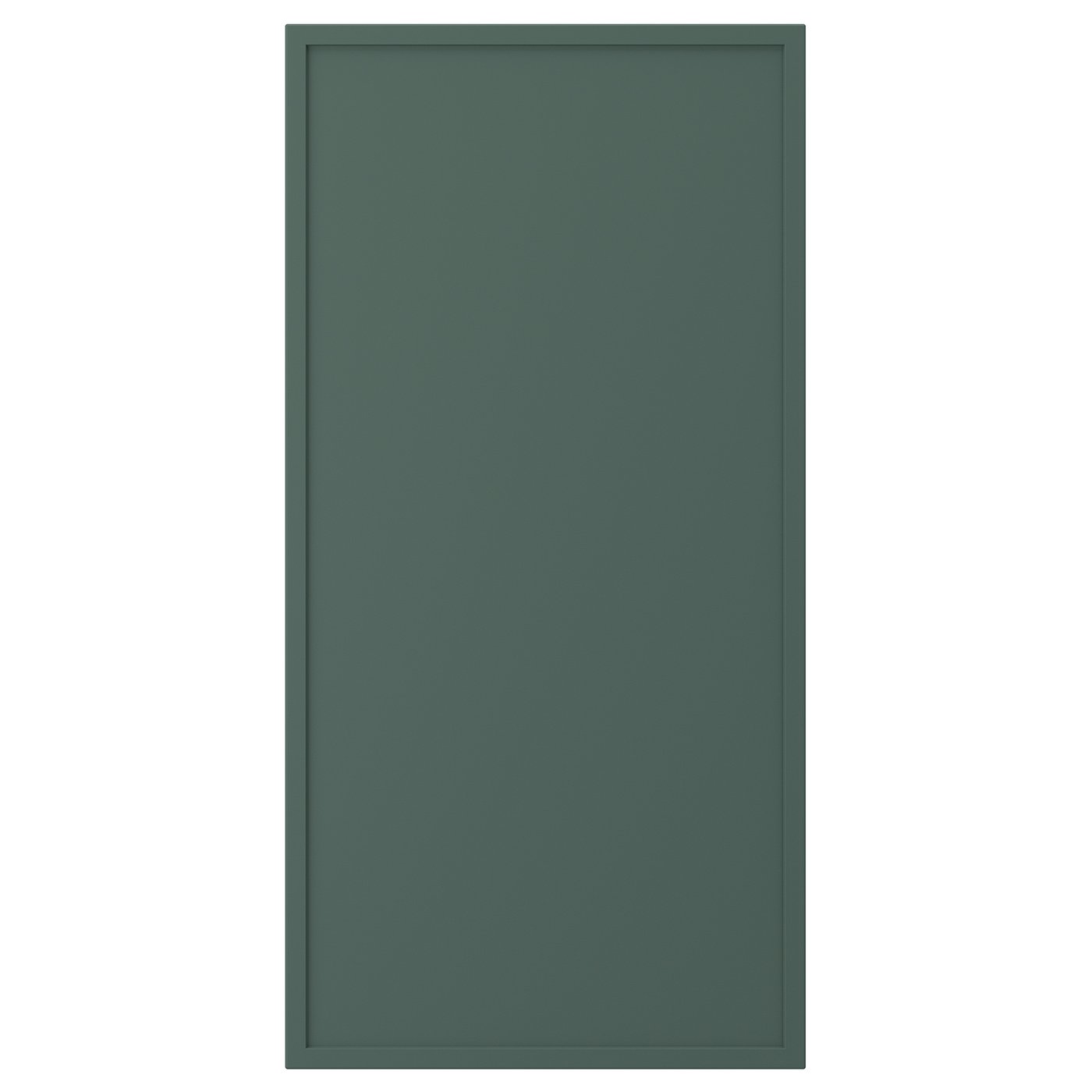 ASPUDDEN door, dark grey-green, 40x80 cm
