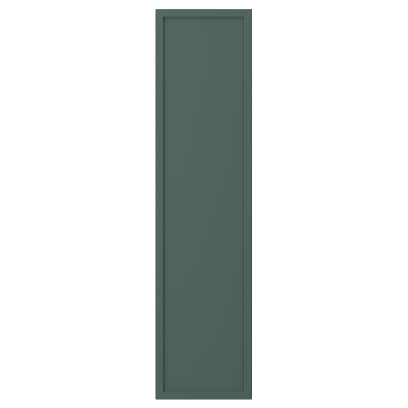 ASPUDDEN door, dark grey-green, 20x80 cm