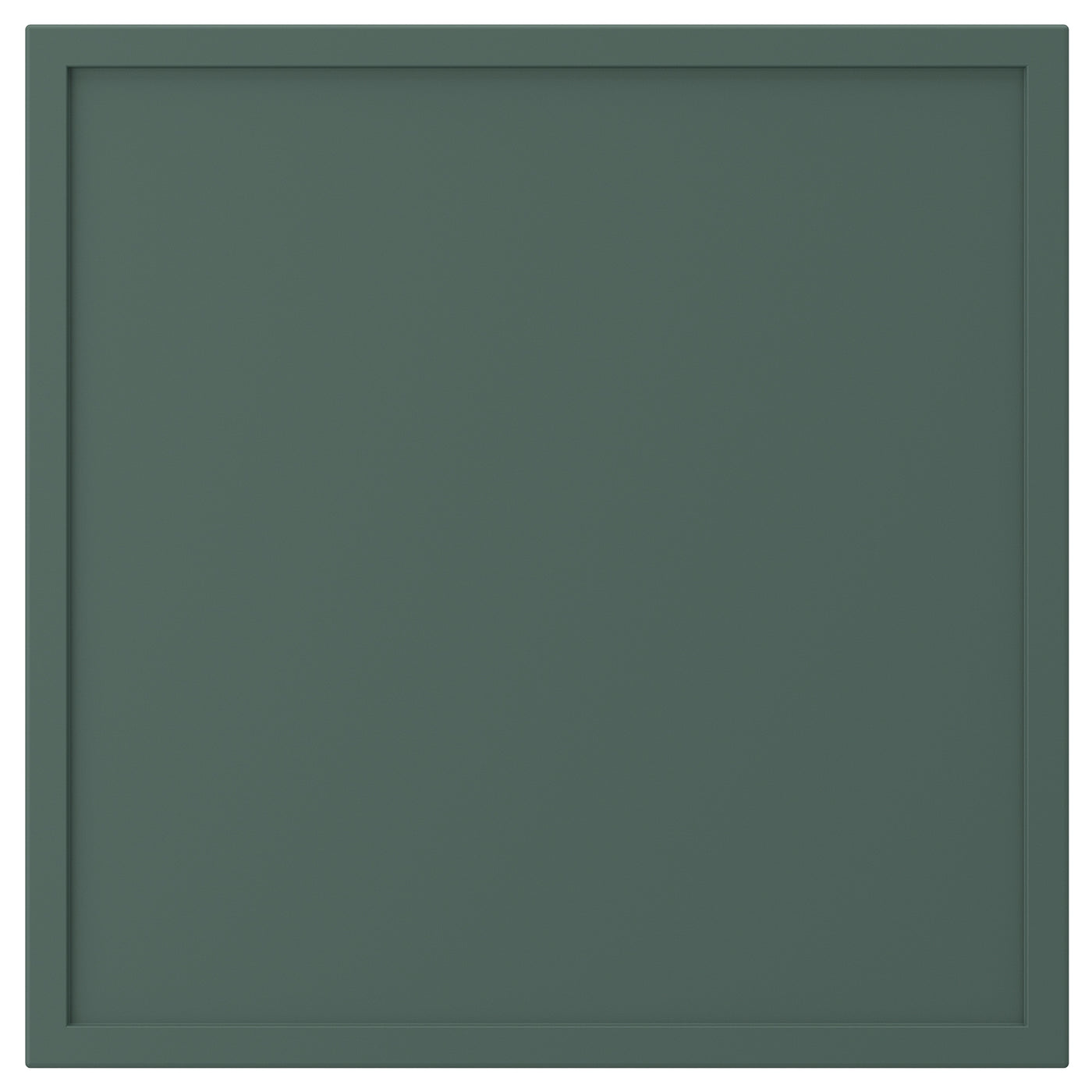 ASPUDDEN door, dark grey-green, 40x40 cm