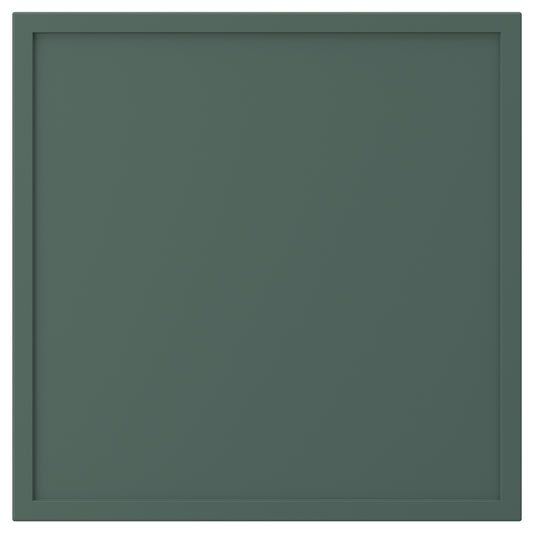 ASPUDDEN door, dark grey-green, 40x40 cm