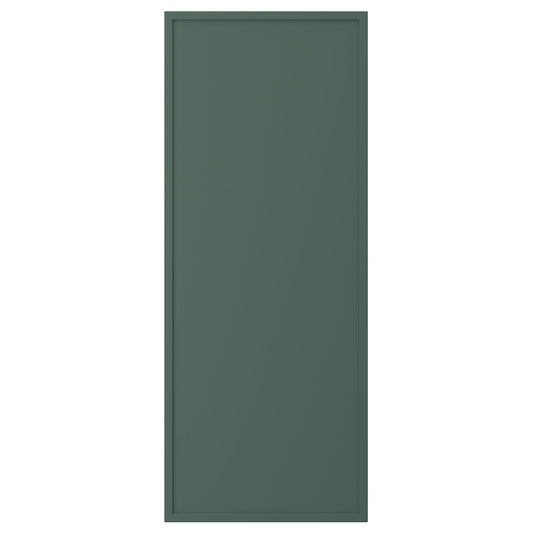 ASPUDDEN door, dark grey-green, 40x100 cm