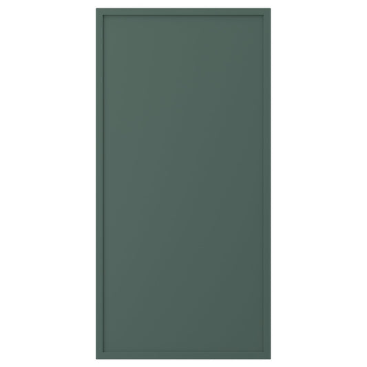 ASPUDDEN door, dark grey-green, 40x80 cm