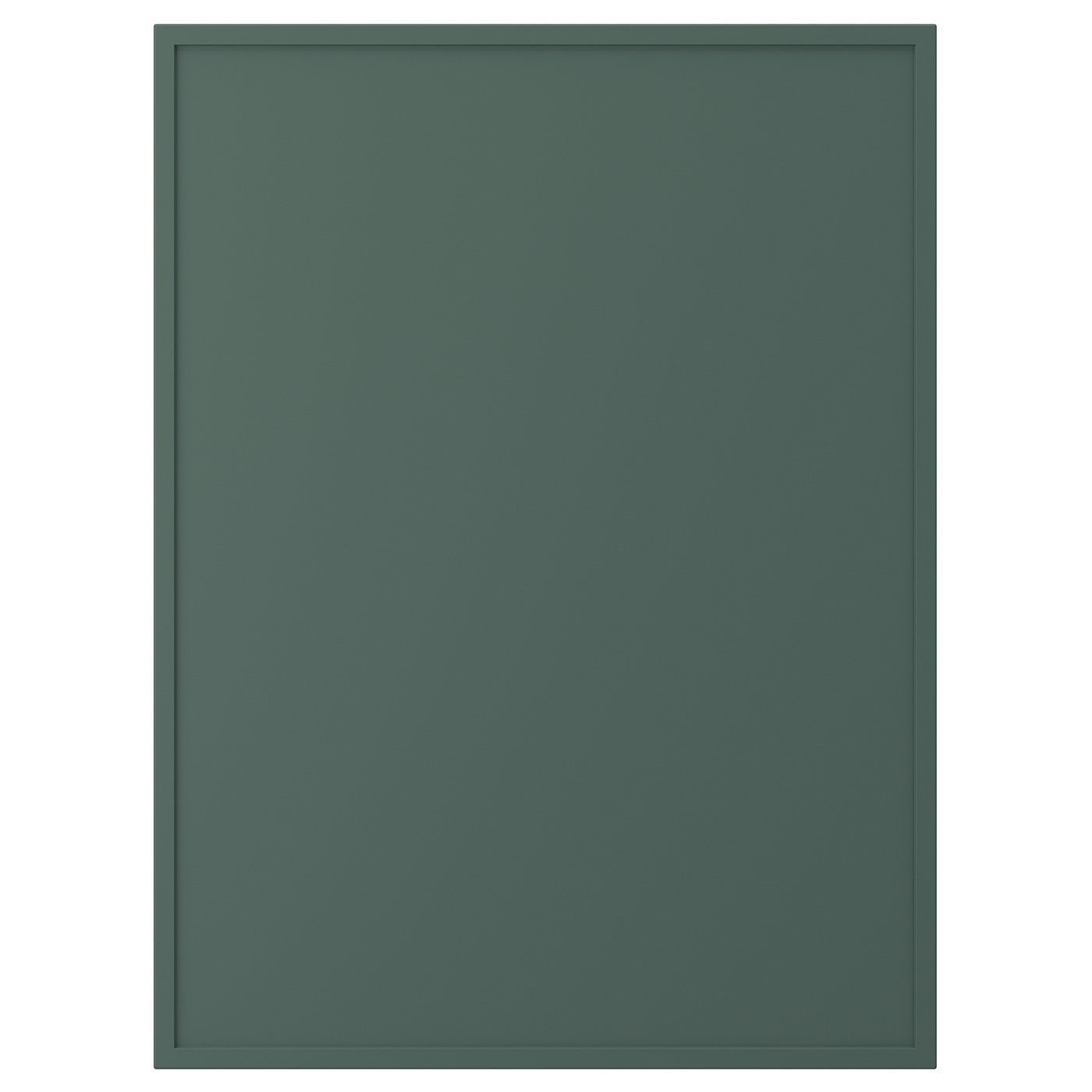 ASPUDDEN door, dark grey-green, 60x80 cm