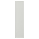 ASPUDDEN door, light grey, 20x80 cm