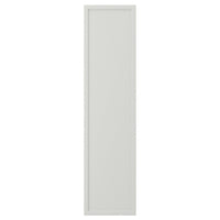 ASPUDDEN door, light grey, 20x80 cm