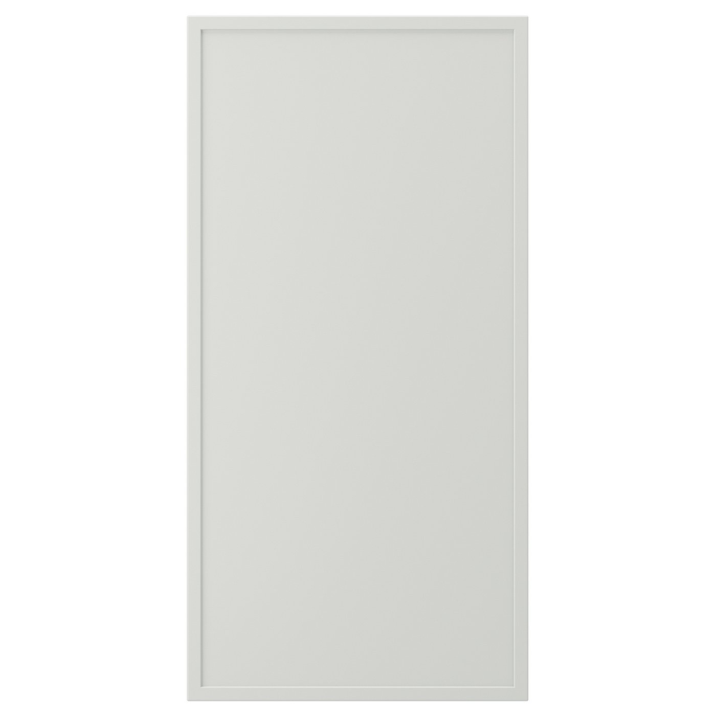 ASPUDDEN door, light grey, 40x80 cm