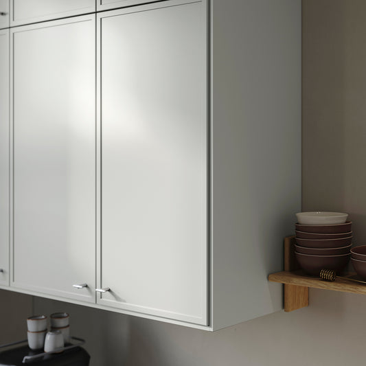 ASPUDDEN door, light grey, 40x60 cm