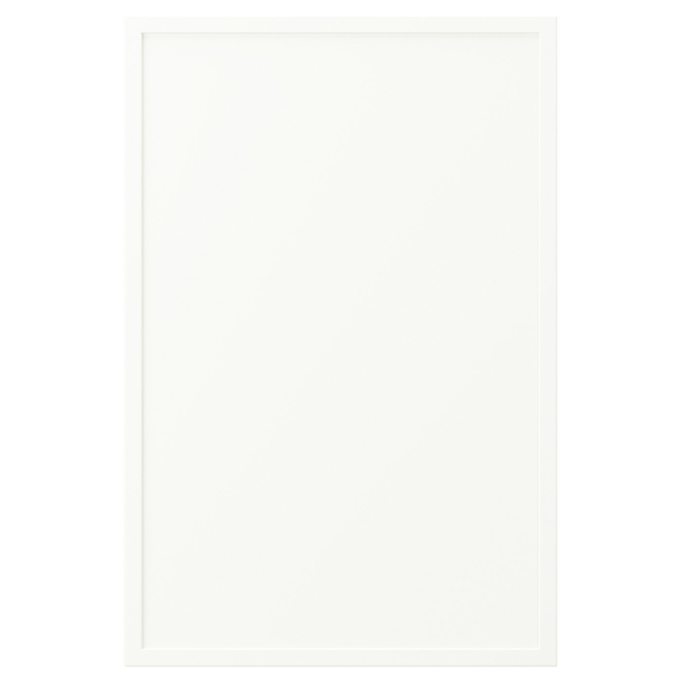 ASPUDDEN door, matt white, 40x60 cm