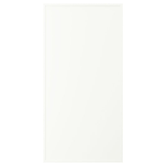 ASPUDDEN door, matt white, 60x120 cm