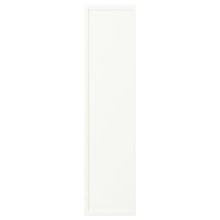 ASPUDDEN door, matt white, 20x80 cm