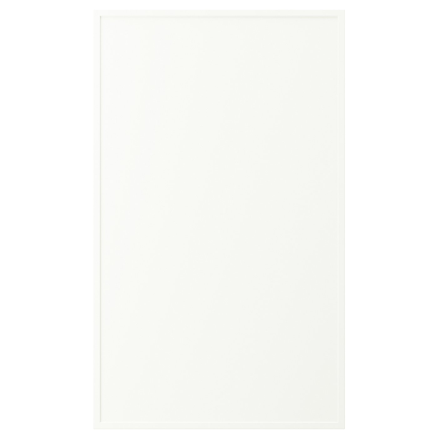 ASPUDDEN door, matt white, 60x100 cm