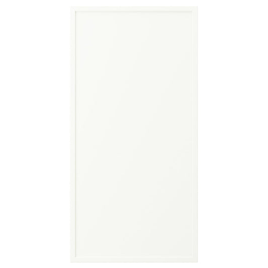 ASPUDDEN door, matt white, 40x80 cm