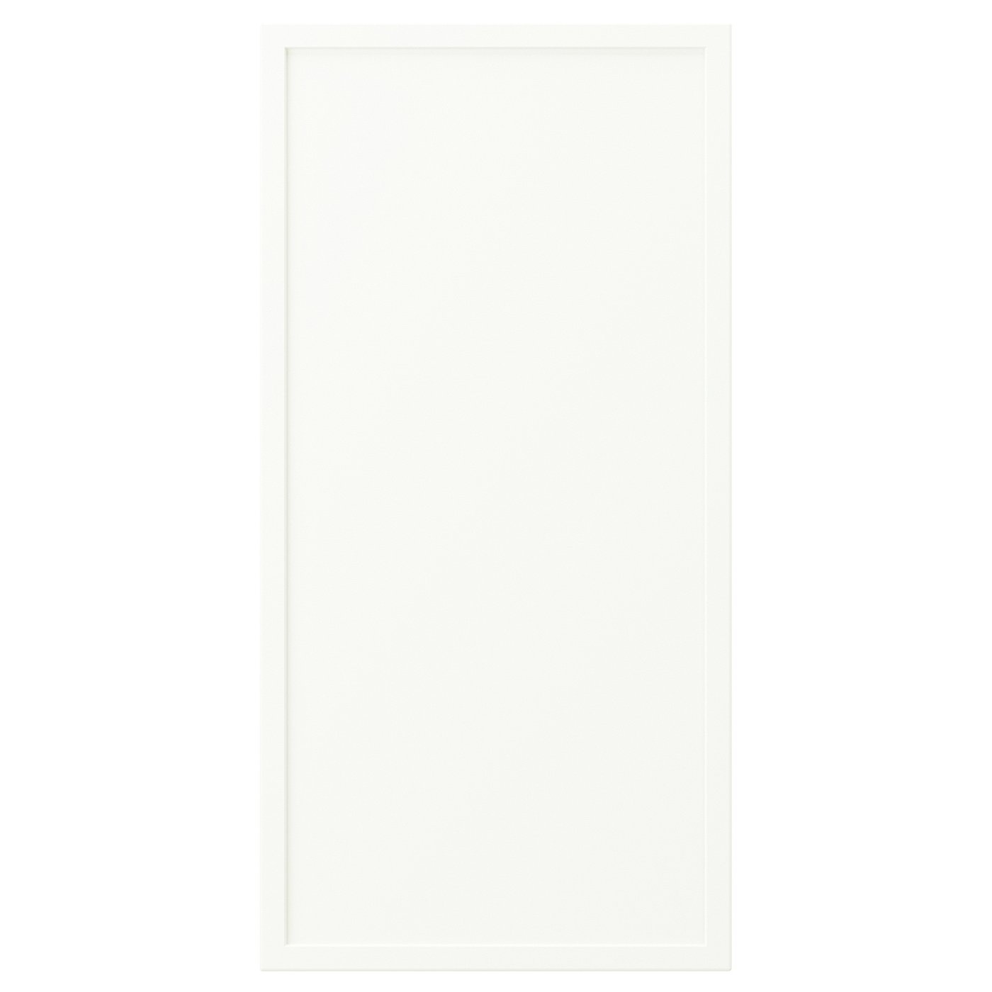 ASPUDDEN door, matt white, 30x60 cm