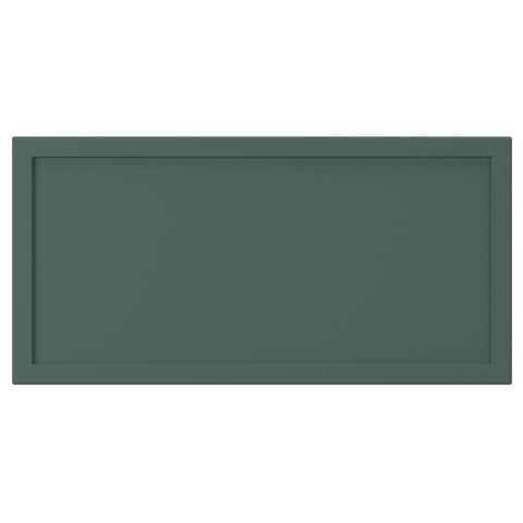 ASPUDDEN drawer front, dark grey-green, 40x20 cm