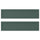 ASPUDDEN drawer front, dark grey-green, 40x10 cm, 2 pack