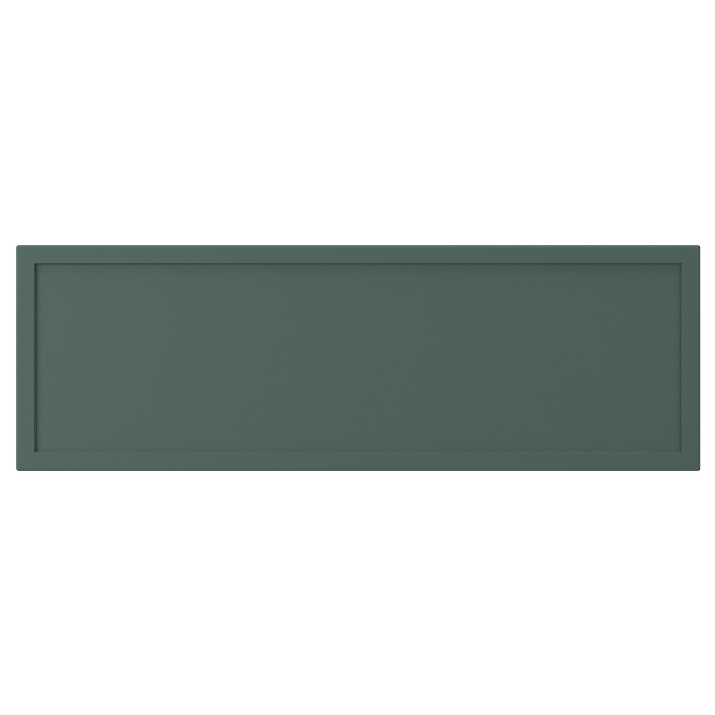 ASPUDDEN drawer front, dark grey-green, 60x20 cm