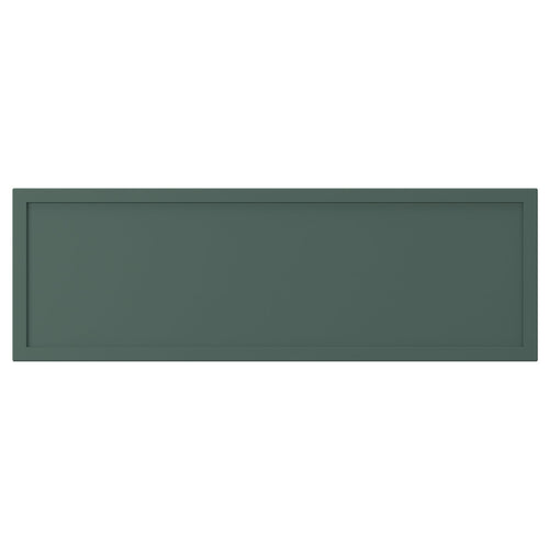 ASPUDDEN drawer front, dark grey-green, 60x19.7 cm