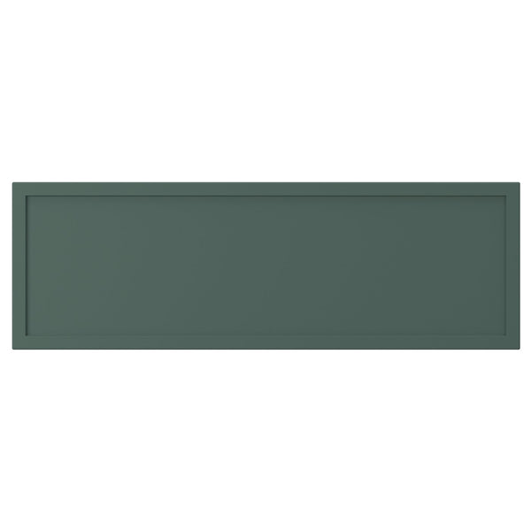 ASPUDDEN drawer front, dark grey-green, 60x19.7 cm