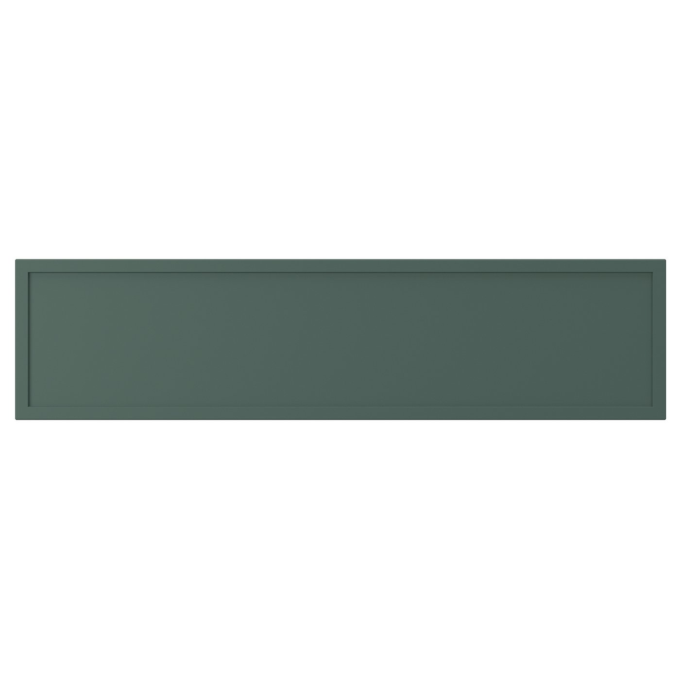 ASPUDDEN drawer front, dark grey-green, 80x20 cm