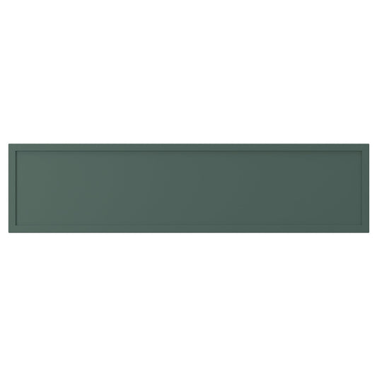 ASPUDDEN drawer front, dark grey-green, 80x20 cm
