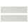 ASPUDDEN drawer front, light grey, 40x10 cm, 2 pack