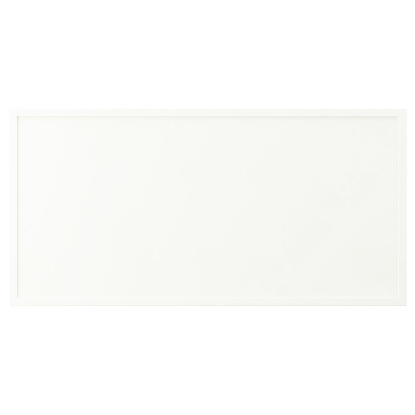 ASPUDDEN drawer front, matt white, 80x40 cm