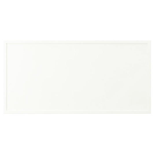 ASPUDDEN drawer front, matt white, 80x40 cm