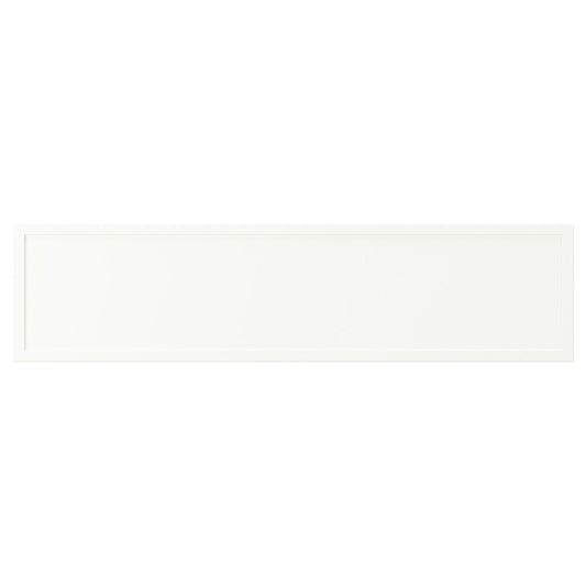 ASPUDDEN drawer front, matt white, 80x20 cm