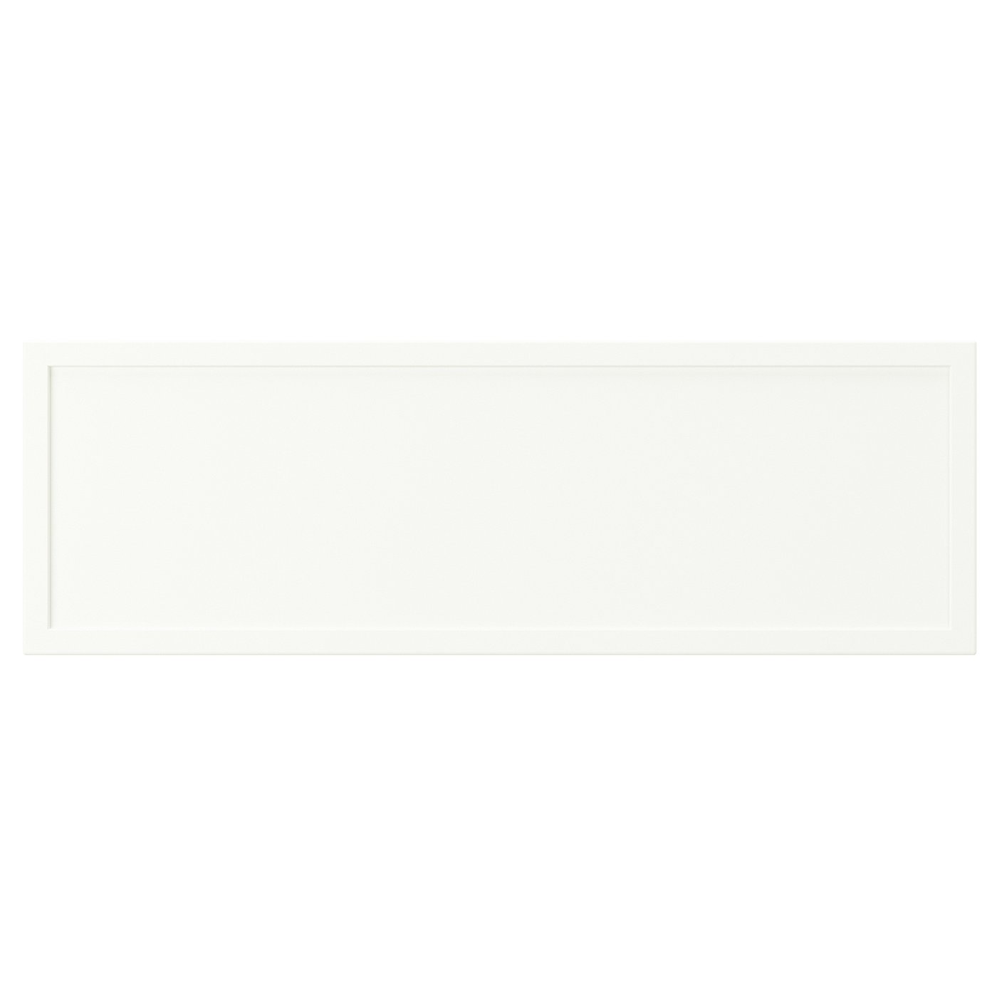 ASPUDDEN drawer front, matt white, 60x20 cm