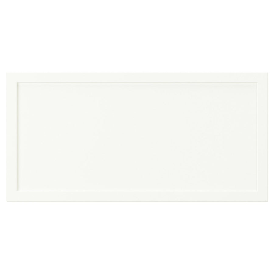 ASPUDDEN drawer front, matt white, 40x20 cm
