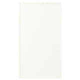 ASPUDDEN front for dishwasher, matt white, 45x80 cm