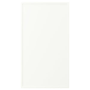 ASPUDDEN front for dishwasher, matt white, 45x80 cm