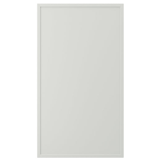 ASPUDDEN front for dishwasher, light grey, 45x80 cm