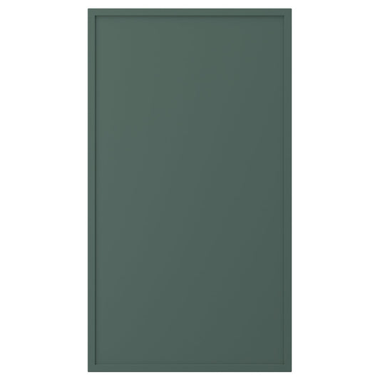 ASPUDDEN front for dishwasher, dark grey-green, 45x79.7 cm