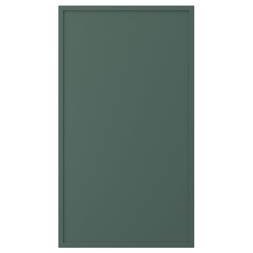 ASPUDDEN front for dishwasher, dark grey-green, 45x79.7 cm