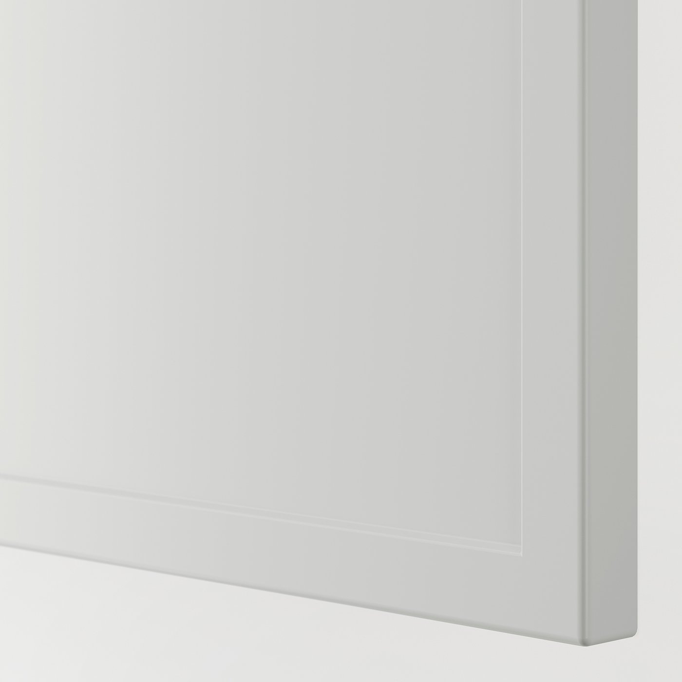ASPUDDEN decorative cover panel, light grey, 39x80 cm
