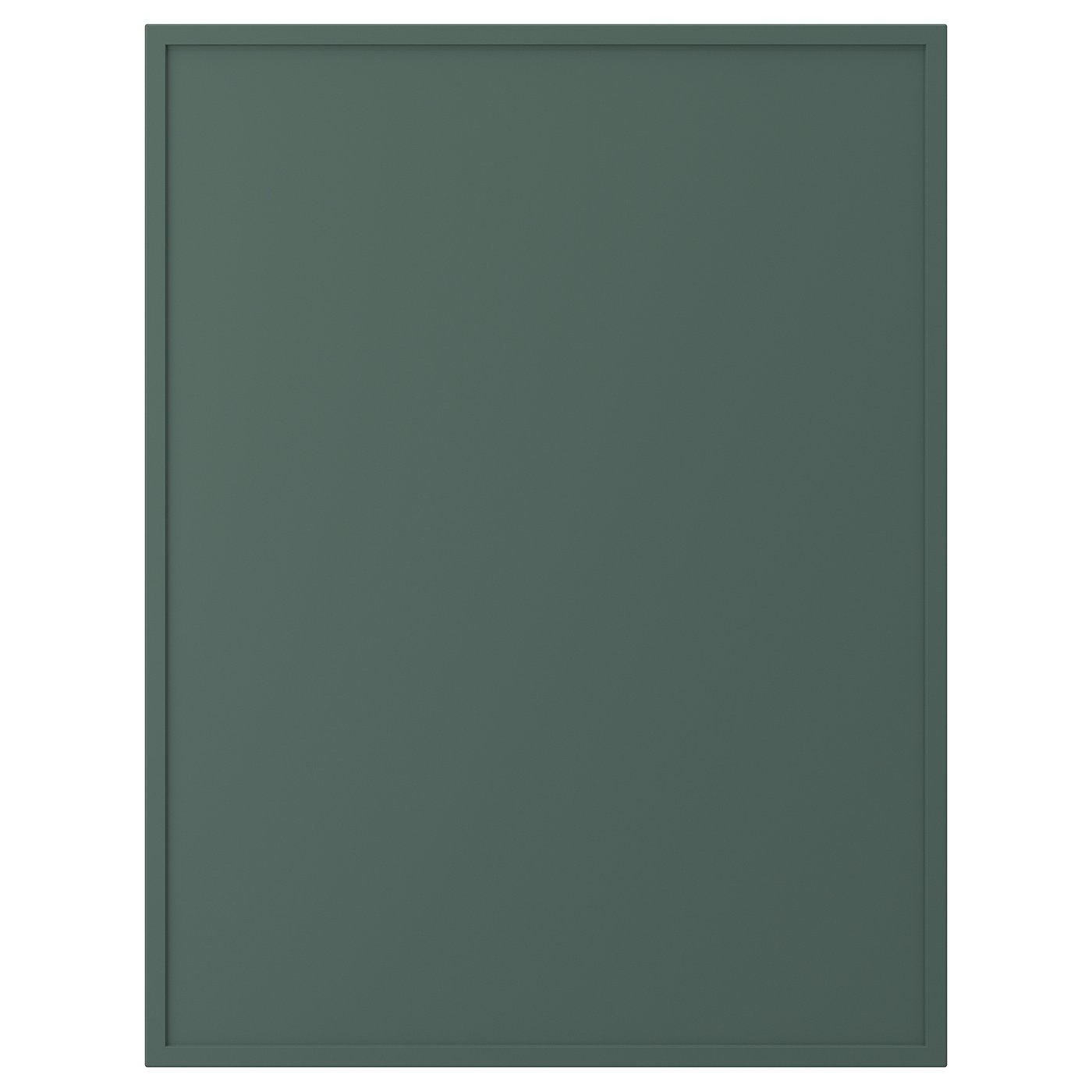 ASPUDDEN decorative cover panel, dark grey-green, 62x80 cm