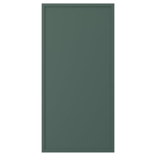 ASPUDDEN decorative cover panel, dark grey-green, 39x80 cm
