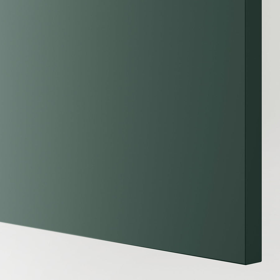 ASPUDDEN cover panel for lighting, dark grey-green, 221 cm