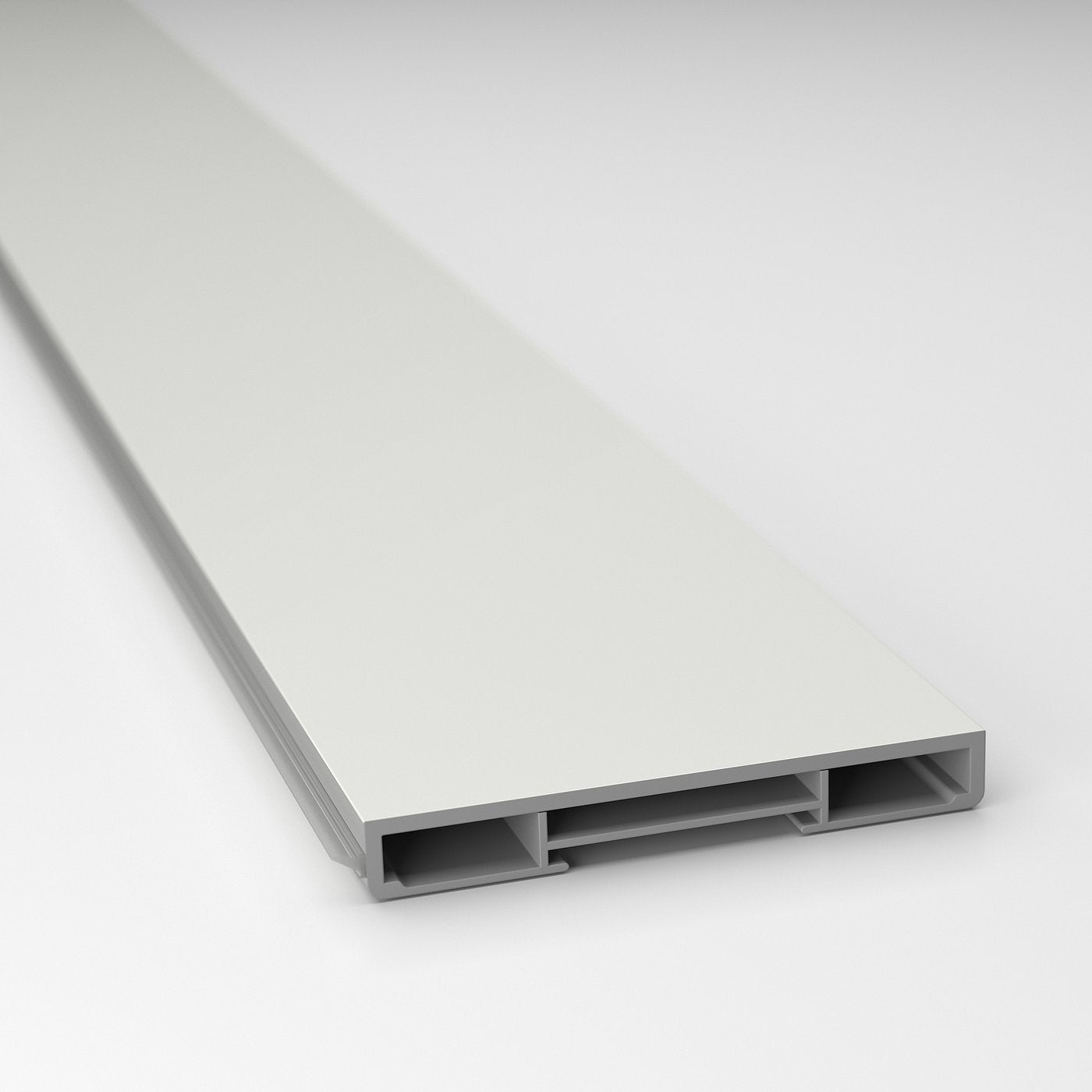 ASPUDDEN plinth, light grey, 220.0x8.0 cm