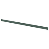 ASPUDDEN plinth, dark grey-green, 220x8 cm